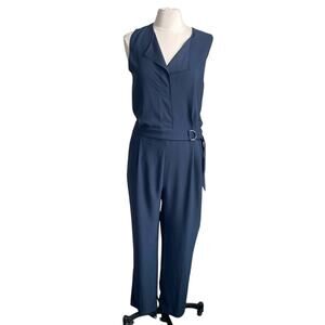 TROUVÉ Jumpsuit Womens Sz Medium Navy One Piece